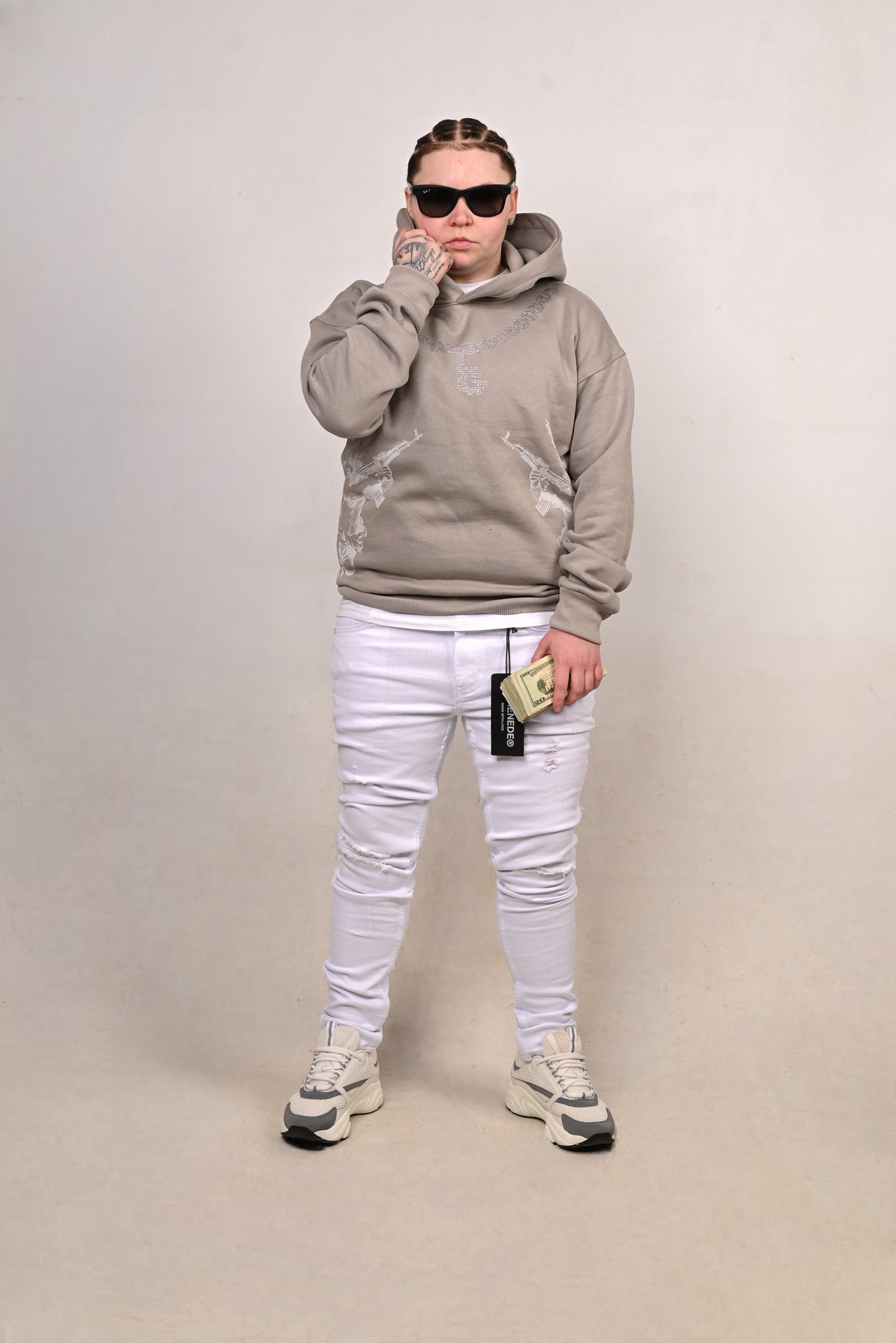 ( Life Of Sins )Guardian Figures Hoodie
