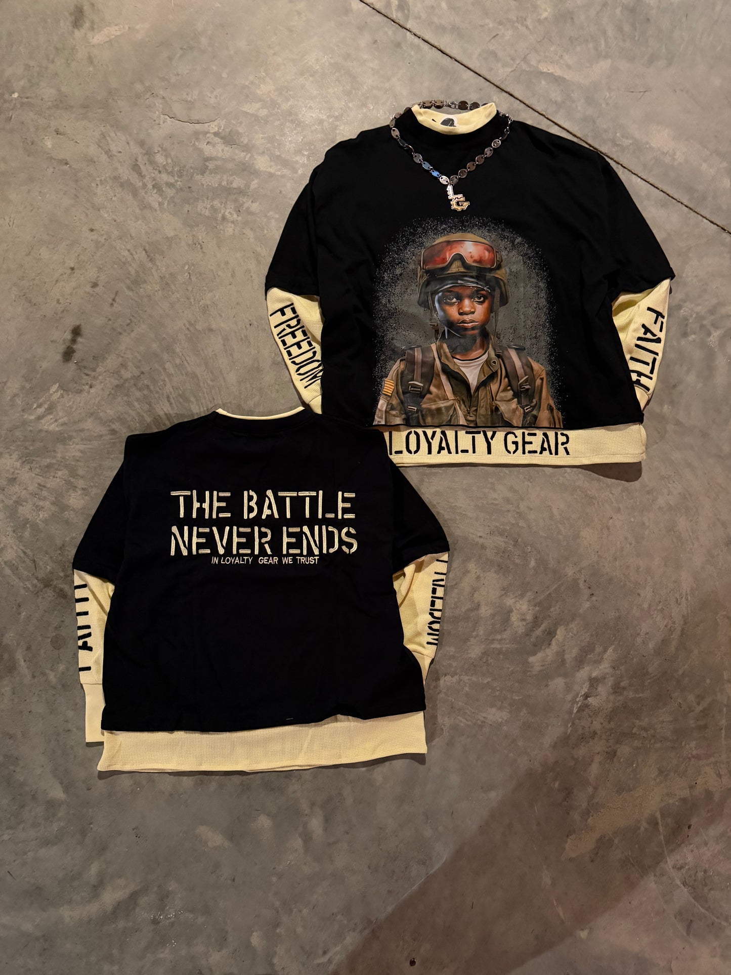 (Loyalty Gear) “The Battle Never Ends”