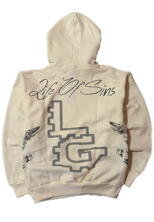 ( Life Of Sins )Guardian Figures Hoodie