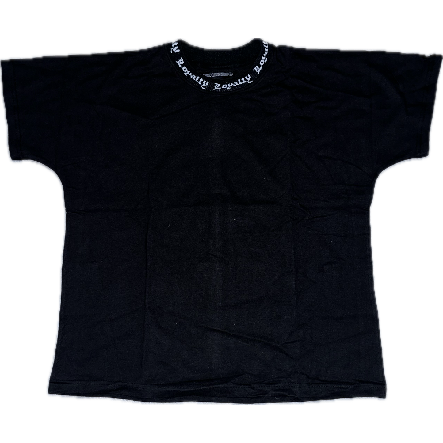 Loyalty neck logo t shirt